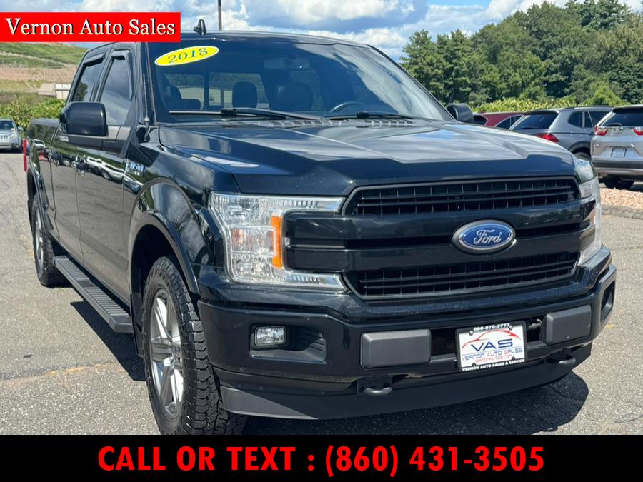 2018 Ford F-150 LARIAT 4WD SuperCrew 5.5'' Box, available for sale in Manchester, Connecticut | Vernon Auto Sale & Service. Manchester, Connecticut 2018 Ford F-150 LARIAT 4WD SuperCrew 5.5'' Box, available for sale in Manchester, Connecticut | Vernon Auto Sale & Service. Manchester, Connecticut