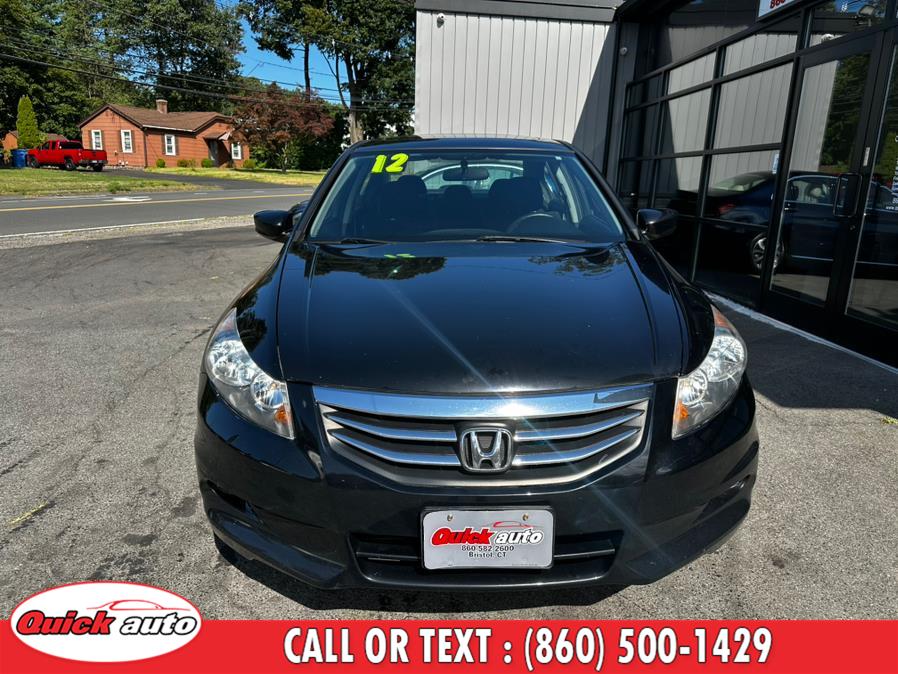 2012 Honda Accord Sdn 4dr V6 Auto EX, available for sale in Bristol, Connecticut | Quick Auto LLC. Bristol, Connecticut 2012 Honda Accord Sdn 4dr V6 Auto EX, available for sale in Bristol, Connecticut | Quick Auto LLC. Bristol, Connecticut