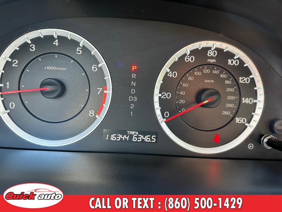 2012 Honda Accord Sdn 4dr V6 Auto EX, available for sale in Bristol, Connecticut | Quick Auto LLC. Bristol, Connecticut 2012 Honda Accord Sdn 4dr V6 Auto EX, available for sale in Bristol, Connecticut | Quick Auto LLC. Bristol, Connecticut