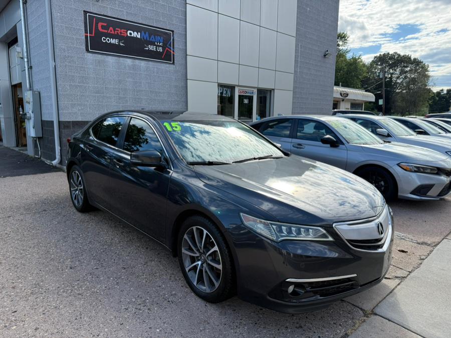 2015 Acura TLX 4dr Sdn FWD V6 Advance, available for sale in Manchester, Connecticut | Carsonmain LLC. Manchester, Connecticut 2015 Acura TLX 4dr Sdn FWD V6 Advance, available for sale in Manchester, Connecticut | Carsonmain LLC. Manchester, Connecticut