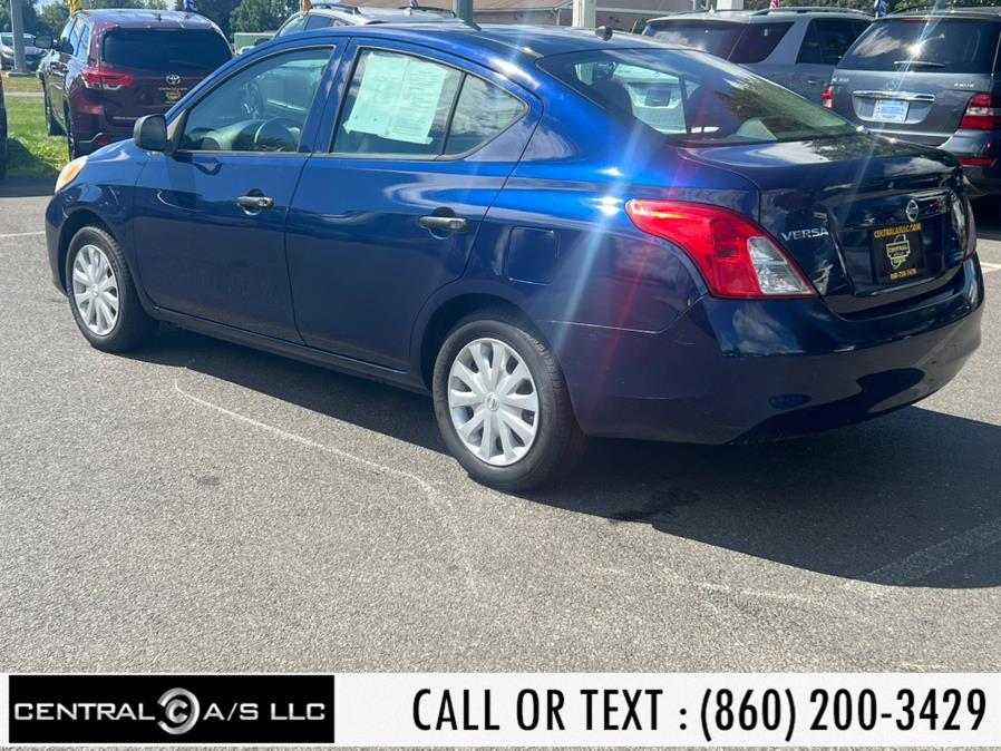 2012 Nissan Versa 4dr Sdn CVT 1.6 S, available for sale in East Windsor, Connecticut | Central A/S LLC. East Windsor, Connecticut 2012 Nissan Versa 4dr Sdn CVT 1.6 S, available for sale in East Windsor, Connecticut | Central A/S LLC. East Windsor, Connecticut