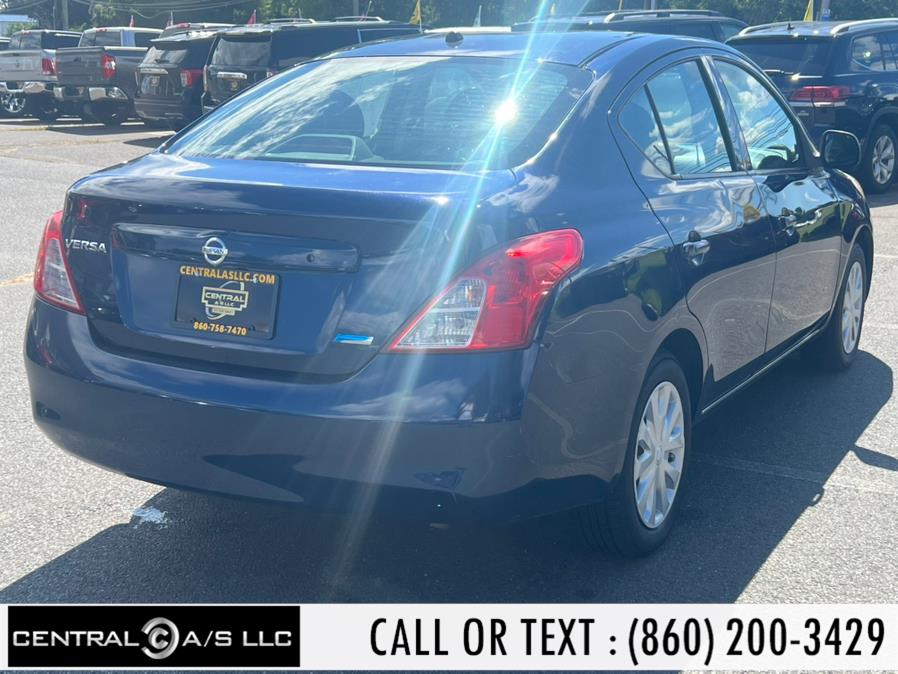 2012 Nissan Versa 4dr Sdn CVT 1.6 S, available for sale in East Windsor, Connecticut | Central A/S LLC. East Windsor, Connecticut 2012 Nissan Versa 4dr Sdn CVT 1.6 S, available for sale in East Windsor, Connecticut | Central A/S LLC. East Windsor, Connecticut