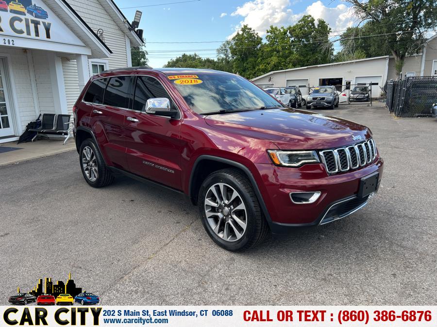 2018 Jeep Grand Cherokee Limited 4x4, available for sale in East Windsor, Connecticut | Car City LLC. East Windsor, Connecticut 2018 Jeep Grand Cherokee Limited 4x4, available for sale in East Windsor, Connecticut | Car City LLC. East Windsor, Connecticut
