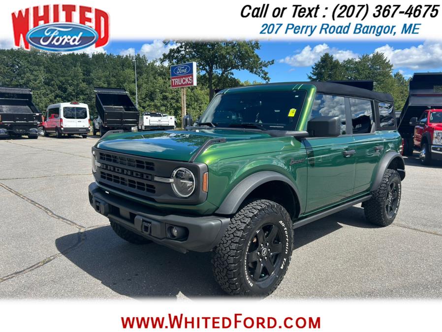 2023 Ford Bronco Black Diamond 4 Door 4x4, available for sale in Bangor, Maine | Whited Ford. Bangor, Maine 2023 Ford Bronco Black Diamond 4 Door 4x4, available for sale in Bangor, Maine | Whited Ford. Bangor, Maine