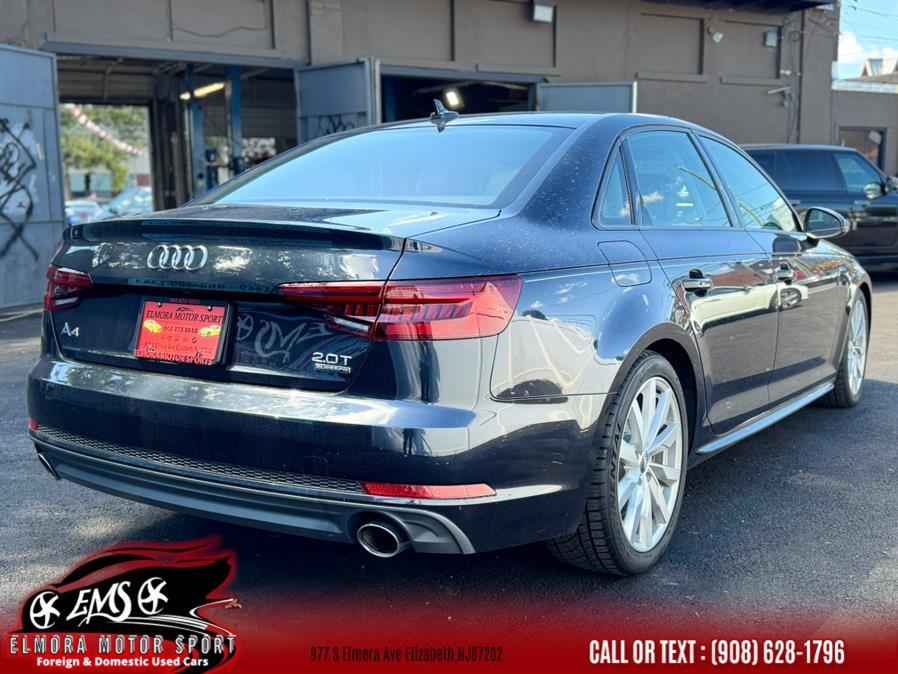 2018 Audi A4 2.0 TFSI Premium S Tronic quattro AWD, available for sale in Elizabeth, New Jersey | Elmora Motor Sports. Elizabeth, New Jersey 2018 Audi A4 2.0 TFSI Premium S Tronic quattro AWD, available for sale in Elizabeth, New Jersey | Elmora Motor Sports. Elizabeth, New Jersey