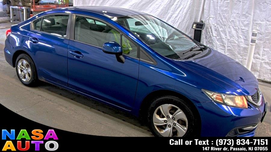 2013 Honda Civic Sdn 4dr Auto LX, available for sale in Passaic, New Jersey | Nasa Auto. Passaic, New Jersey 2013 Honda Civic Sdn 4dr Auto LX, available for sale in Passaic, New Jersey | Nasa Auto. Passaic, New Jersey
