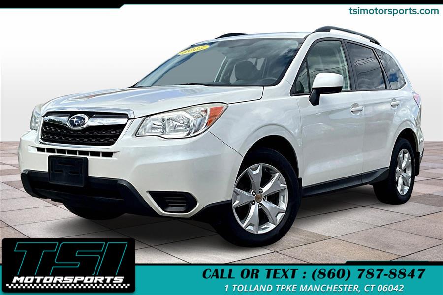 2015 Subaru Forester 4dr CVT 2.5i Premium PZEV, available for sale in Manchester, Connecticut | TSI Motorsports. Manchester, Connecticut 2015 Subaru Forester 4dr CVT 2.5i Premium PZEV, available for sale in Manchester, Connecticut | TSI Motorsports. Manchester, Connecticut