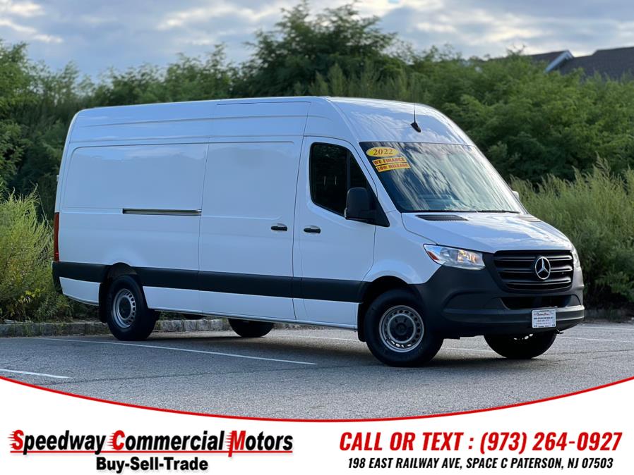 2022 Mercedes-Benz Sprinter Cargo Van 2500 High Roof I4 Gas 170" RWD / Partition, available for sale in Paterson, New Jersey | Speedway Commercial Motors LLC. Paterson, New Jersey 2022 Mercedes-Benz Sprinter Cargo Van 2500 High Roof I4 Gas 170" RWD / Partition, available for sale in Paterson, New Jersey | Speedway Commercial Motors LLC. Paterson, New Jersey