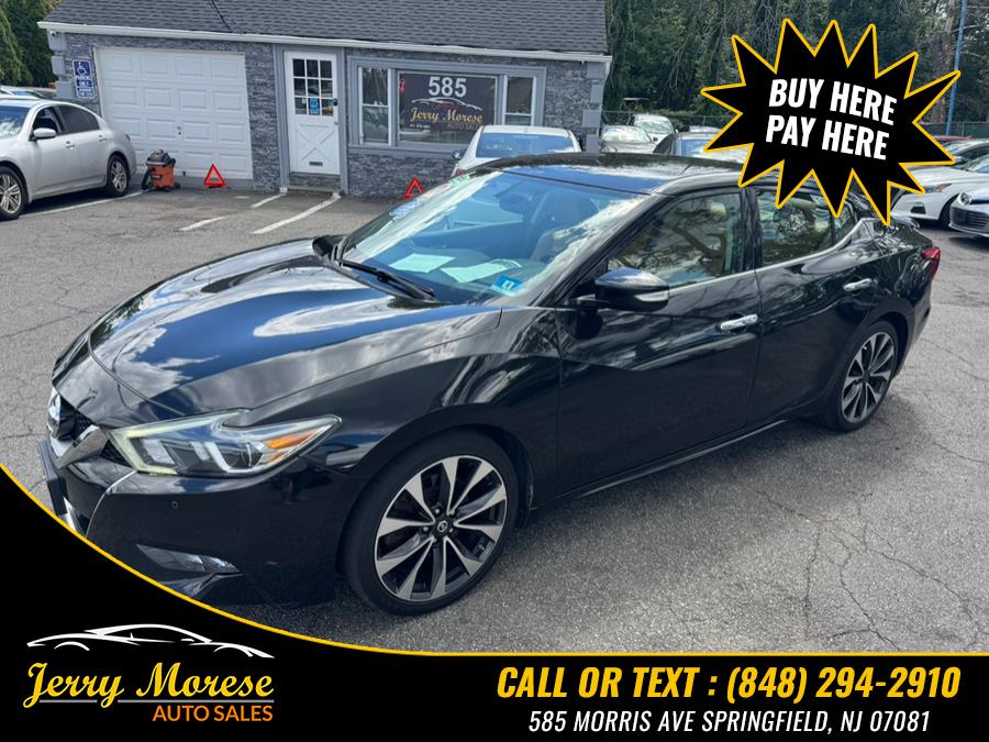 2016 Nissan Maxima 4dr Sdn 3.5 SL, available for sale in Springfield, New Jersey | Jerry Morese Auto Sales. Springfield, New Jersey 2016 Nissan Maxima 4dr Sdn 3.5 SL, available for sale in Springfield, New Jersey | Jerry Morese Auto Sales. Springfield, New Jersey