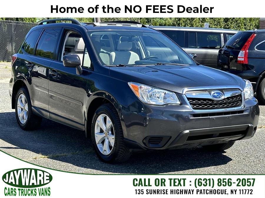 2015 Subaru Forester 4dr CVT 2.5i Premium PZEV, available for sale in Patchogue, New York | Jayware Cars Trucks Vans. Patchogue, New York 2015 Subaru Forester 4dr CVT 2.5i Premium PZEV, available for sale in Patchogue, New York | Jayware Cars Trucks Vans. Patchogue, New York