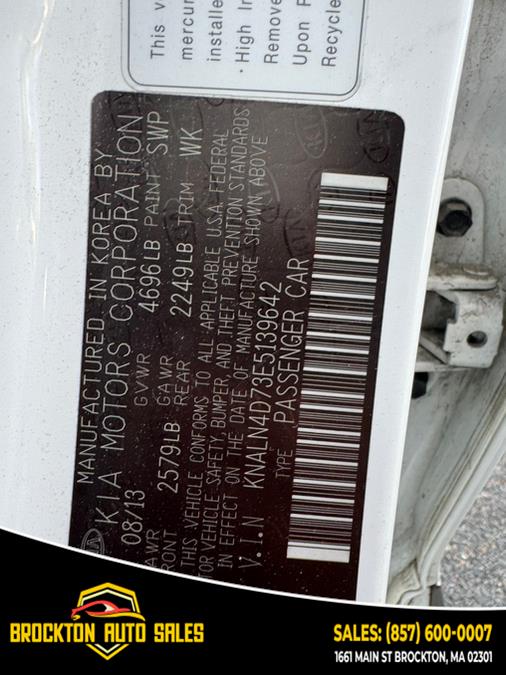 2014 Kia Cadenza 4dr Sdn Premium, available for sale in BROCKTON, Massachusetts | Brockton Auto Sales Inc. BROCKTON, Massachusetts 2014 Kia Cadenza 4dr Sdn Premium, available for sale in BROCKTON, Massachusetts | Brockton Auto Sales Inc. BROCKTON, Massachusetts