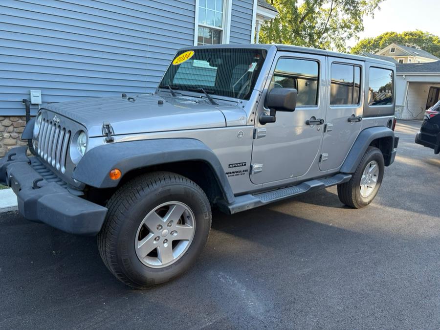 2014 Jeep Wrangler Unlimited 4WD 4dr Sport, available for sale in Branford, Connecticut | J&E Auto Sales LLC. Branford, Connecticut