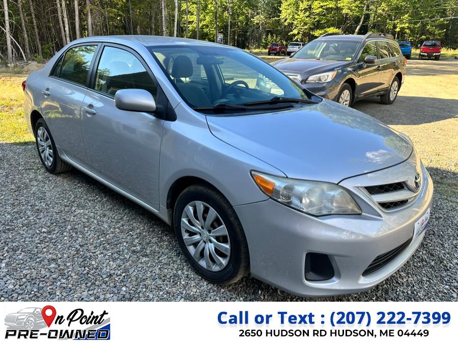 2012 Toyota Corolla 4dr Sdn Auto LE, available for sale in Hudson, Maine | On Point Pre-Owned LLC. Hudson, Maine 2012 Toyota Corolla 4dr Sdn Auto LE, available for sale in Hudson, Maine | On Point Pre-Owned LLC. Hudson, Maine
