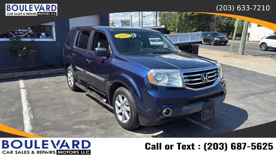 2015 Honda Pilot LX Sport Utility 4D, available for sale in New Haven, Connecticut | Boulevard Motors LLC. New Haven, Connecticut 2015 Honda Pilot LX Sport Utility 4D, available for sale in New Haven, Connecticut | Boulevard Motors LLC. New Haven, Connecticut