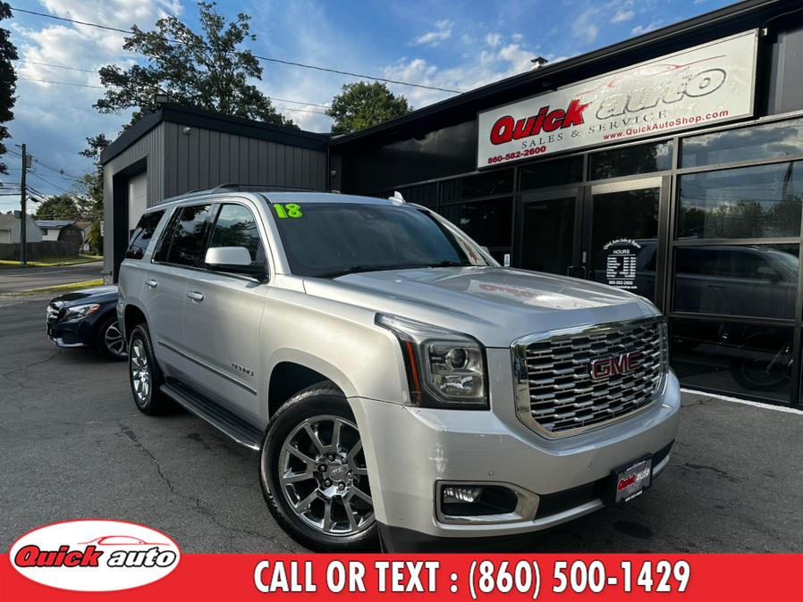 Used 2018 GMC Yukon in Bristol, Connecticut | Quick Auto LLC. Bristol, Connecticut
