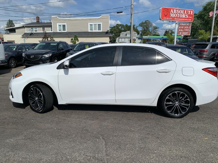 2014 Toyota Corolla 4dr Sdn CVT S Plus (Natl), available for sale in Springfield, Massachusetts | Absolute Motors Inc. Springfield, Massachusetts 2014 Toyota Corolla 4dr Sdn CVT S Plus (Natl), available for sale in Springfield, Massachusetts | Absolute Motors Inc. Springfield, Massachusetts