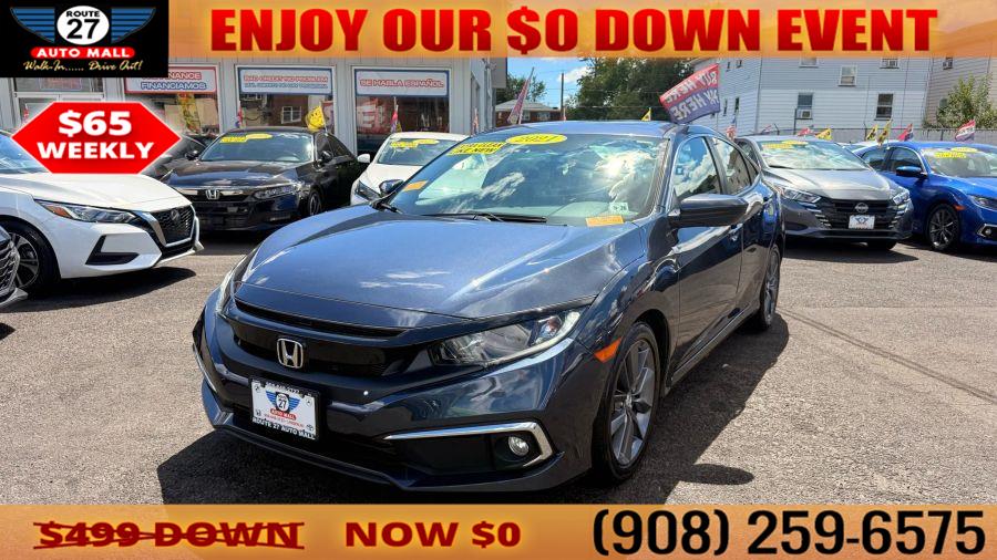 2021 Honda Civic EX Sedan 4D, available for sale in Linden, New Jersey | Route 27 Auto Mall. Linden, New Jersey 2021 Honda Civic EX Sedan 4D, available for sale in Linden, New Jersey | Route 27 Auto Mall. Linden, New Jersey