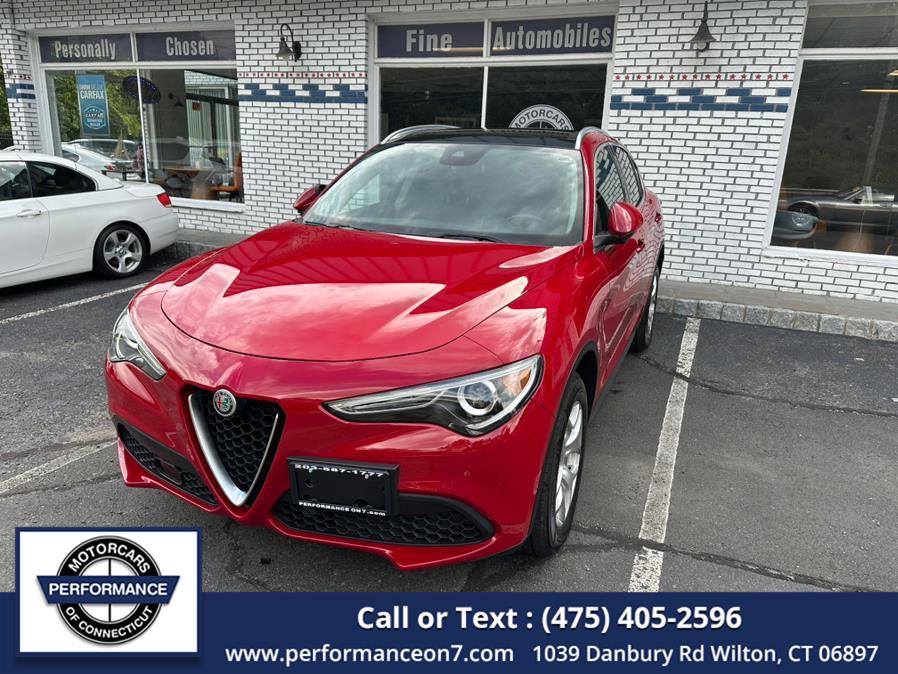 2021 Alfa Romeo Stelvio AWD, available for sale in Wilton, Connecticut | Performance Motor Cars Of Connecticut LLC. Wilton, Connecticut 2021 Alfa Romeo Stelvio AWD, available for sale in Wilton, Connecticut | Performance Motor Cars Of Connecticut LLC. Wilton, Connecticut