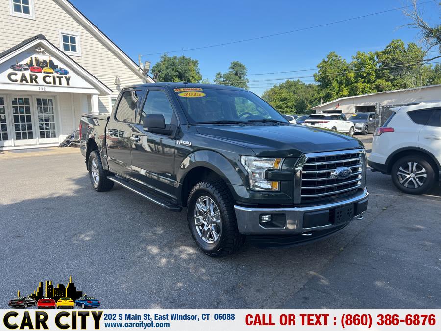 2015 Ford F-150 4WD SuperCrew 145" XLT, available for sale in East Windsor, Connecticut | Car City LLC. East Windsor, Connecticut 2015 Ford F-150 4WD SuperCrew 145" XLT, available for sale in East Windsor, Connecticut | Car City LLC. East Windsor, Connecticut