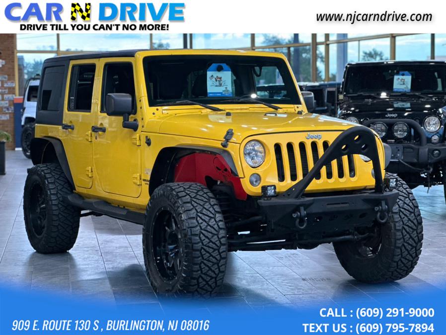 2015 Jeep Wrangler Unlimited Sahara 4WD, available for sale in Burlington, New Jersey | Car N Drive. Burlington, New Jersey 2015 Jeep Wrangler Unlimited Sahara 4WD, available for sale in Burlington, New Jersey | Car N Drive. Burlington, New Jersey