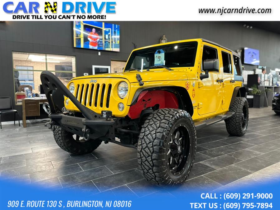 2015 Jeep Wrangler Unlimited Sahara 4WD, available for sale in Burlington, New Jersey | Car N Drive. Burlington, New Jersey 2015 Jeep Wrangler Unlimited Sahara 4WD, available for sale in Burlington, New Jersey | Car N Drive. Burlington, New Jersey