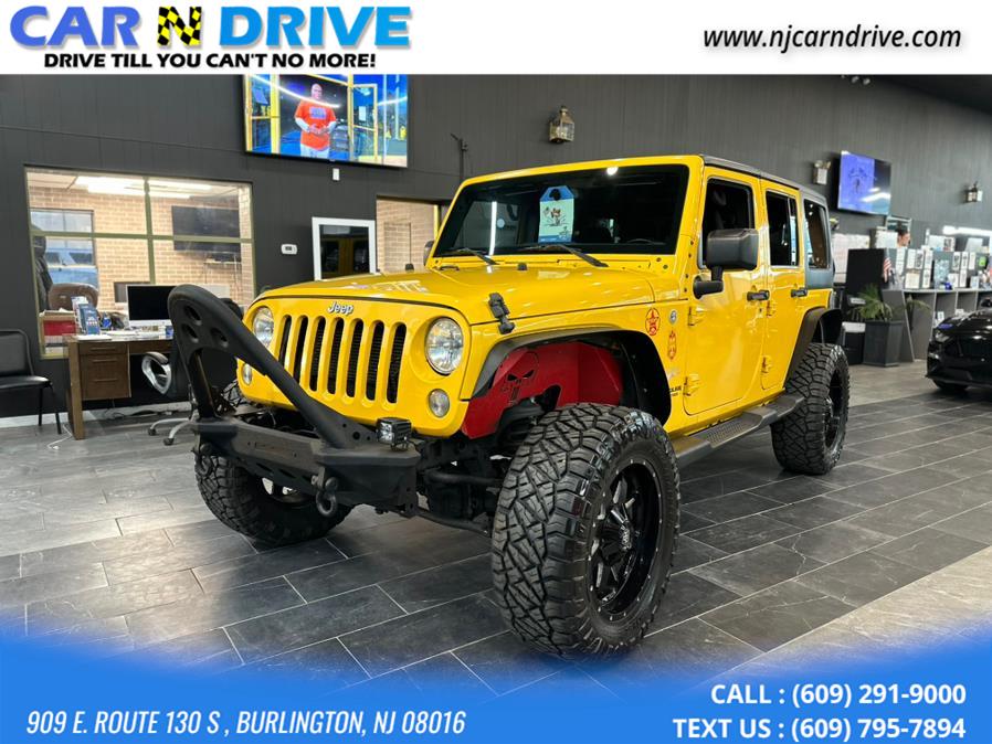 2015 Jeep Wrangler Unlimited Sahara 4WD, available for sale in Burlington, New Jersey | Car N Drive. Burlington, New Jersey 2015 Jeep Wrangler Unlimited Sahara 4WD, available for sale in Burlington, New Jersey | Car N Drive. Burlington, New Jersey