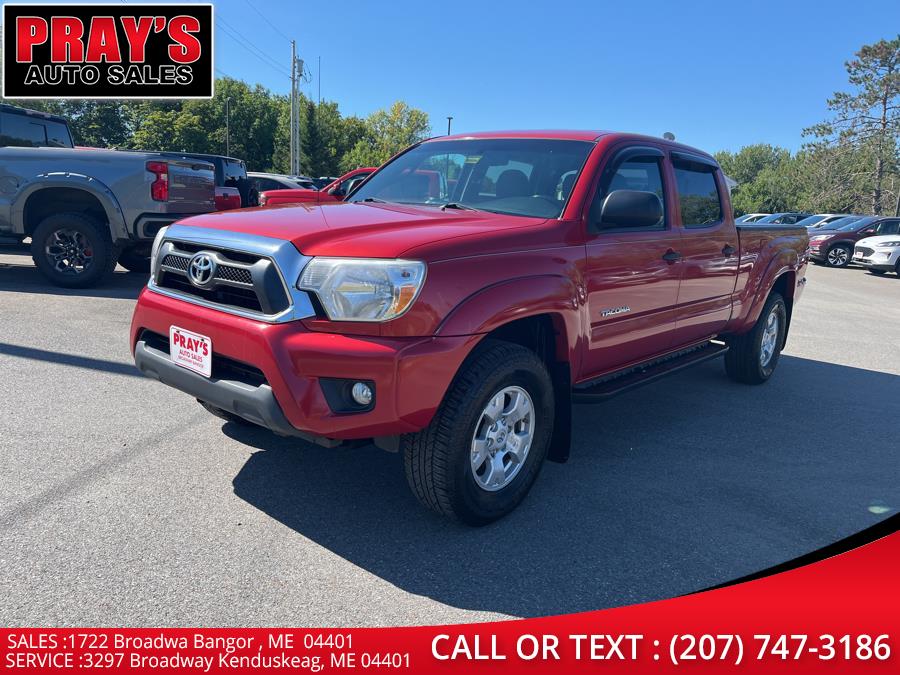 2015 Toyota Tacoma 4WD Double Cab LB V6 AT (Natl), available for sale in Bangor , Maine | Pray's Auto Sales . Bangor , Maine 2015 Toyota Tacoma 4WD Double Cab LB V6 AT (Natl), available for sale in Bangor , Maine | Pray's Auto Sales . Bangor , Maine