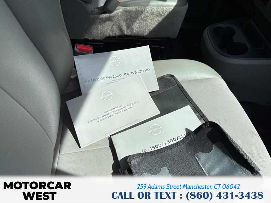 2021 Nissan NV Cargo NV1500 Standard Roof V6 SV, available for sale in Manchester, Connecticut | Motorcar West. Manchester, Connecticut 2021 Nissan NV Cargo NV1500 Standard Roof V6 SV, available for sale in Manchester, Connecticut | Motorcar West. Manchester, Connecticut
