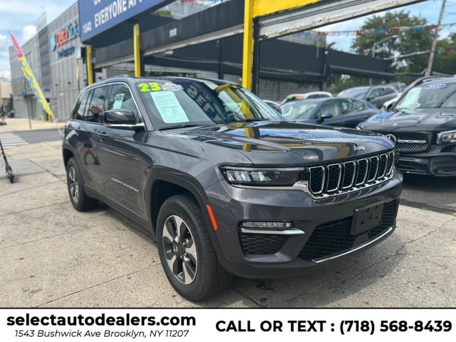 2023 Jeep Grand Cherokee 4xe 4x4, available for sale in Brooklyn, New York | Select Auto Dealers Corp. Brooklyn, New York 2023 Jeep Grand Cherokee 4xe 4x4, available for sale in Brooklyn, New York | Select Auto Dealers Corp. Brooklyn, New York