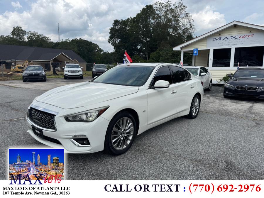 2019 INFINITI Q50 3.0t SPORT AWD, available for sale in Newnan, Georgia | Max Lots of Atlanta LLC. Newnan, Georgia