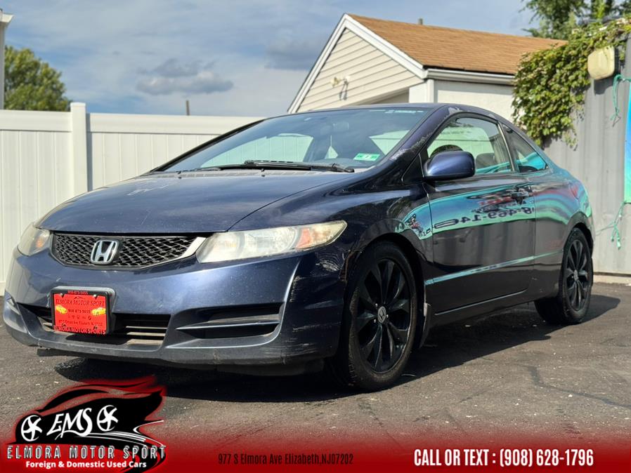 2009 Honda Civic Cpe 2dr Auto LX, available for sale in Elizabeth, New Jersey | Elmora Motor Sports. Elizabeth, New Jersey 2009 Honda Civic Cpe 2dr Auto LX, available for sale in Elizabeth, New Jersey | Elmora Motor Sports. Elizabeth, New Jersey