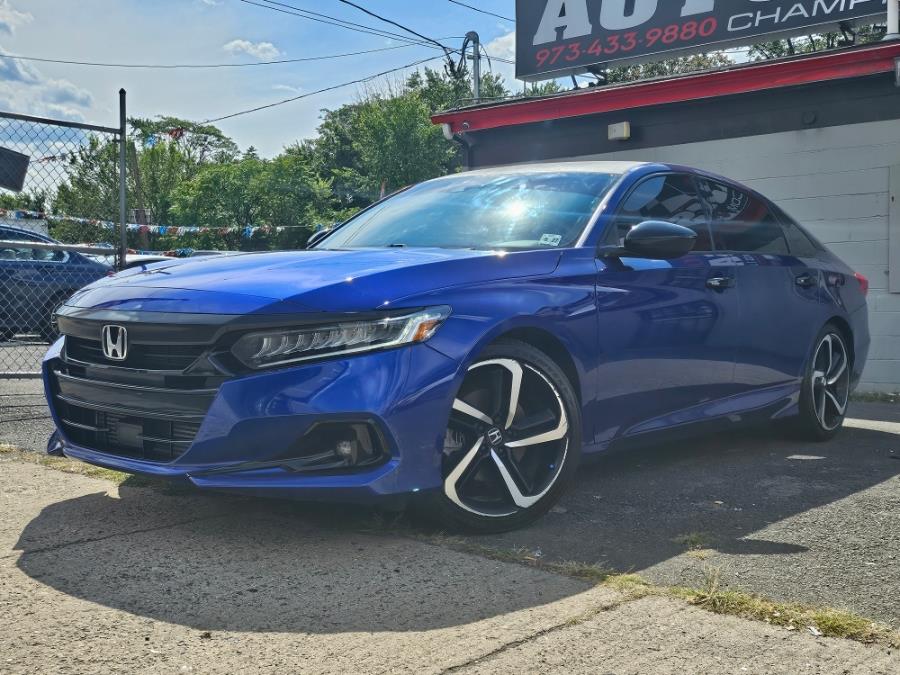 2022 Honda Accord Sedan Sport 1.5T CVT, available for sale in Paterson, New Jersey | Champion of Paterson. Paterson, New Jersey 2022 Honda Accord Sedan Sport 1.5T CVT, available for sale in Paterson, New Jersey | Champion of Paterson. Paterson, New Jersey