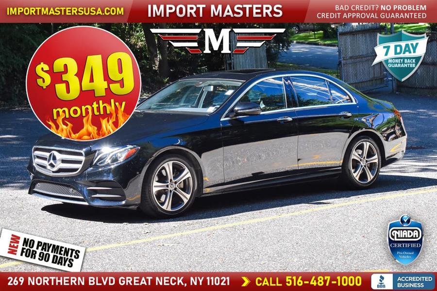 Used 2018 Mercedes-benz E-class in Great Neck, New York | Camy Cars. Great Neck, New York