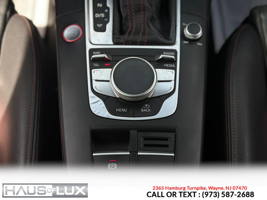 2016 Audi S3 4dr Sdn quattro Premium Plus, available for sale in Wayne, New Jersey | Haus of Lux. Wayne, New Jersey 2016 Audi S3 4dr Sdn quattro Premium Plus, available for sale in Wayne, New Jersey | Haus of Lux. Wayne, New Jersey