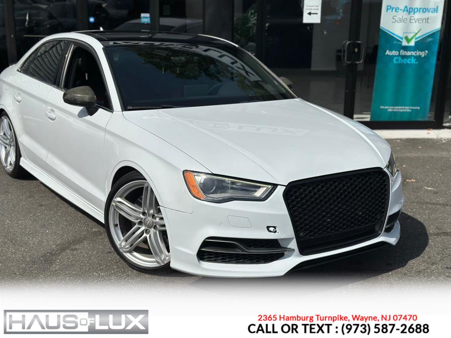 2016 Audi S3 4dr Sdn quattro Premium Plus, available for sale in Wayne, New Jersey | Haus of Lux. Wayne, New Jersey 2016 Audi S3 4dr Sdn quattro Premium Plus, available for sale in Wayne, New Jersey | Haus of Lux. Wayne, New Jersey
