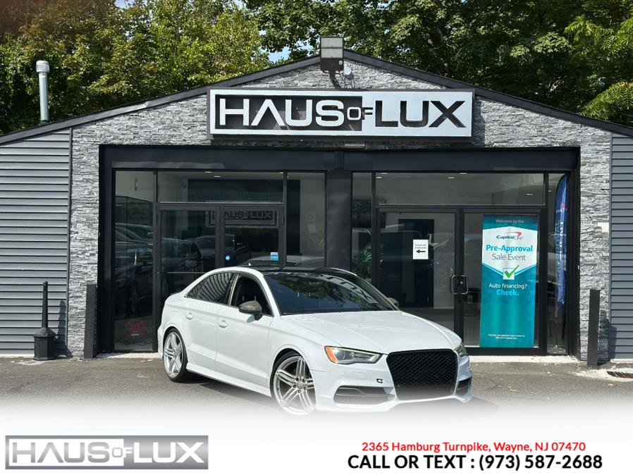2016 Audi S3 4dr Sdn quattro Premium Plus, available for sale in Wayne, New Jersey | Haus of Lux. Wayne, New Jersey 2016 Audi S3 4dr Sdn quattro Premium Plus, available for sale in Wayne, New Jersey | Haus of Lux. Wayne, New Jersey