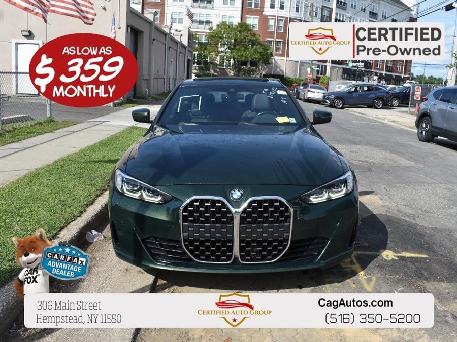 2022 BMW 4 Series 430i Gran Coupe, available for sale in Hempstead, New York | Certified Automotive Group. Hempstead, New York 2022 BMW 4 Series 430i Gran Coupe, available for sale in Hempstead, New York | Certified Automotive Group. Hempstead, New York
