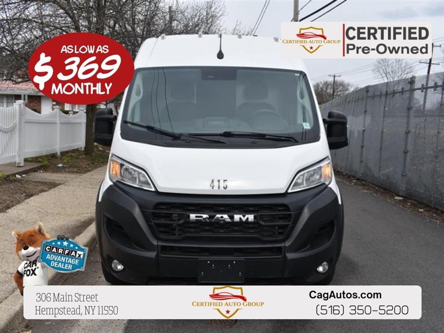 2023 Ram Promaster 3500 High Roof, available for sale in Hempstead, New York | Certified Automotive Group. Hempstead, New York 2023 Ram Promaster 3500 High Roof, available for sale in Hempstead, New York | Certified Automotive Group. Hempstead, New York