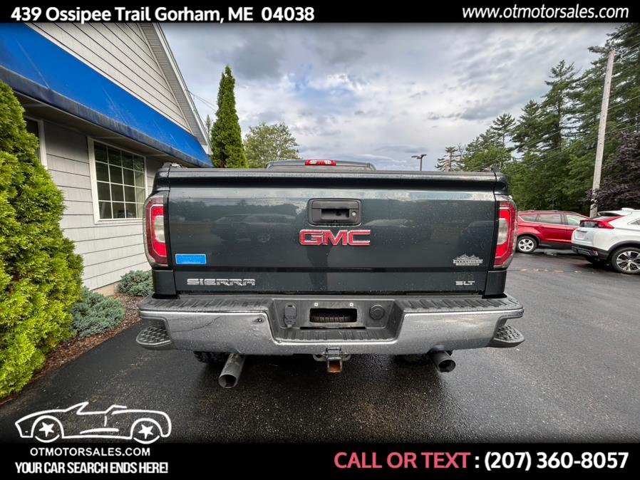 2018 GMC Sierra 1500 4WD Double Cab 143.5" SLT, available for sale in Gorham, Maine | Ossipee Trail Motor Sales. Gorham, Maine 2018 GMC Sierra 1500 4WD Double Cab 143.5" SLT, available for sale in Gorham, Maine | Ossipee Trail Motor Sales. Gorham, Maine