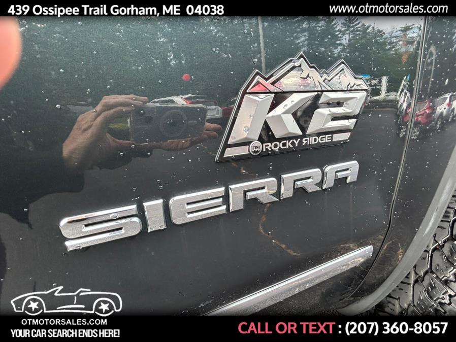 2018 GMC Sierra 1500 4WD Double Cab 143.5" SLT, available for sale in Gorham, Maine | Ossipee Trail Motor Sales. Gorham, Maine 2018 GMC Sierra 1500 4WD Double Cab 143.5" SLT, available for sale in Gorham, Maine | Ossipee Trail Motor Sales. Gorham, Maine