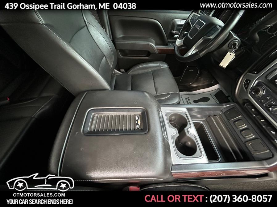 2018 GMC Sierra 1500 4WD Double Cab 143.5" SLT, available for sale in Gorham, Maine | Ossipee Trail Motor Sales. Gorham, Maine 2018 GMC Sierra 1500 4WD Double Cab 143.5" SLT, available for sale in Gorham, Maine | Ossipee Trail Motor Sales. Gorham, Maine