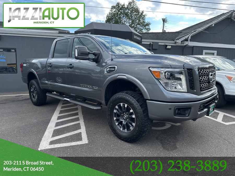 2017 Nissan Titan XD 4x4 Diesel Crew Cab PRO-4X, available for sale in Meriden, Connecticut | Jazzi Auto Sales LLC. Meriden, Connecticut 2017 Nissan Titan XD 4x4 Diesel Crew Cab PRO-4X, available for sale in Meriden, Connecticut | Jazzi Auto Sales LLC. Meriden, Connecticut