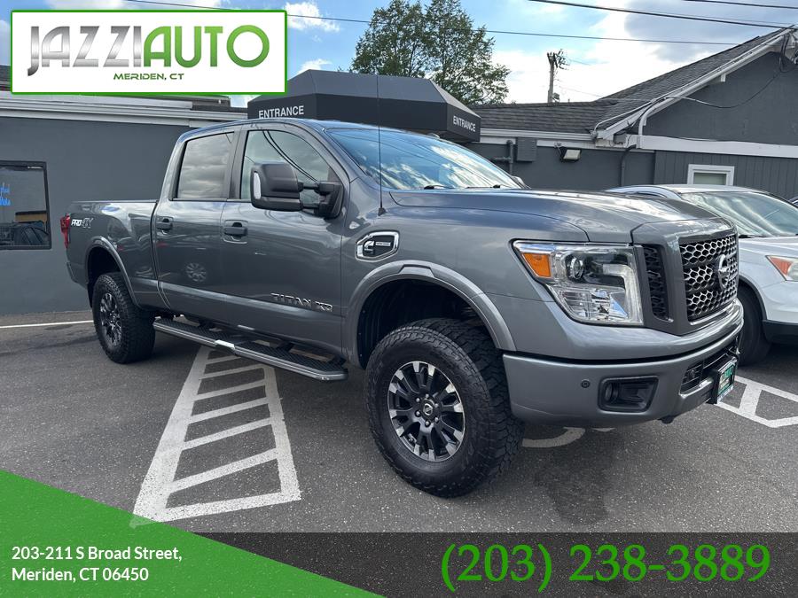 2017 Nissan Titan XD 4x4 Diesel Crew Cab PRO-4X, available for sale in Meriden, Connecticut | Jazzi Auto Sales LLC. Meriden, Connecticut 2017 Nissan Titan XD 4x4 Diesel Crew Cab PRO-4X, available for sale in Meriden, Connecticut | Jazzi Auto Sales LLC. Meriden, Connecticut