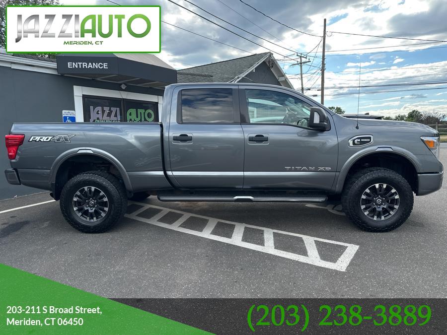 2017 Nissan Titan XD 4x4 Diesel Crew Cab PRO-4X, available for sale in Meriden, Connecticut | Jazzi Auto Sales LLC. Meriden, Connecticut 2017 Nissan Titan XD 4x4 Diesel Crew Cab PRO-4X, available for sale in Meriden, Connecticut | Jazzi Auto Sales LLC. Meriden, Connecticut
