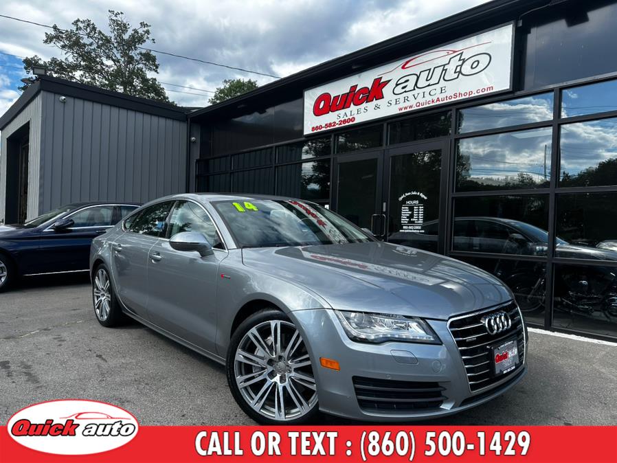 2014 Audi A7 4dr HB quattro 3.0 Premium Plus, available for sale in Bristol, Connecticut | Quick Auto LLC. Bristol, Connecticut 2014 Audi A7 4dr HB quattro 3.0 Premium Plus, available for sale in Bristol, Connecticut | Quick Auto LLC. Bristol, Connecticut