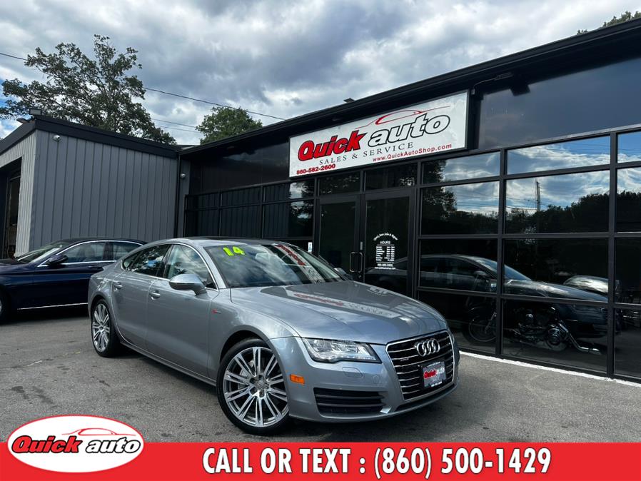 2014 Audi A7 4dr HB quattro 3.0 Premium Plus, available for sale in Bristol, Connecticut | Quick Auto LLC. Bristol, Connecticut 2014 Audi A7 4dr HB quattro 3.0 Premium Plus, available for sale in Bristol, Connecticut | Quick Auto LLC. Bristol, Connecticut