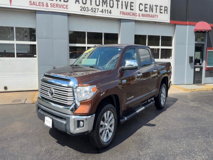 2016 Toyota Tundra 4WD Truck CrewMax 5.7L V8 6-Spd AT LTD (Natl), available for sale in Waterbury, Connecticut | West End Automotive Center. Waterbury, Connecticut 2016 Toyota Tundra 4WD Truck CrewMax 5.7L V8 6-Spd AT LTD (Natl), available for sale in Waterbury, Connecticut | West End Automotive Center. Waterbury, Connecticut