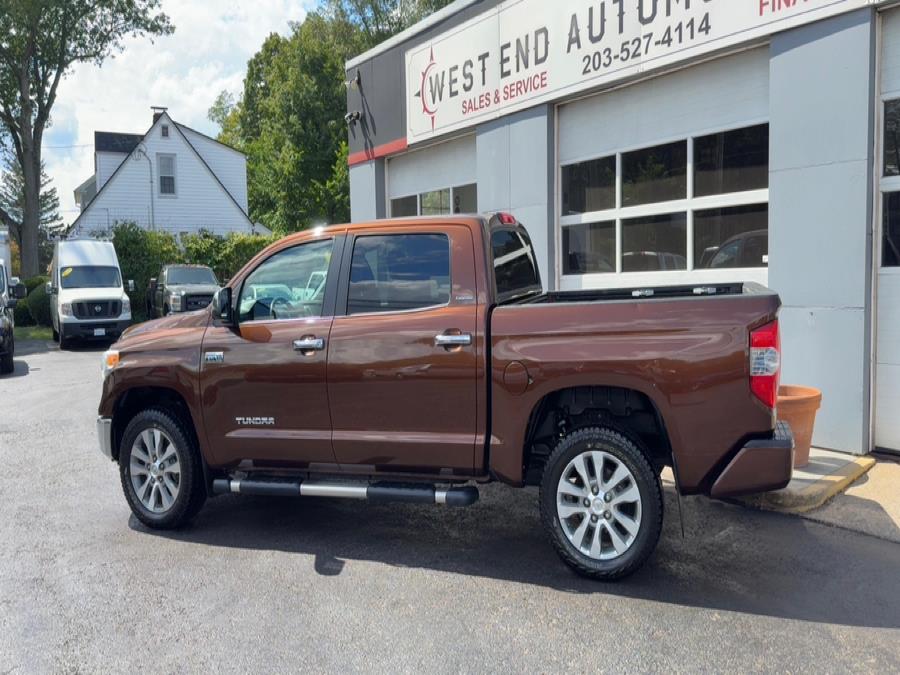 2016 Toyota Tundra 4WD Truck CrewMax 5.7L V8 6-Spd AT LTD (Natl), available for sale in Waterbury, Connecticut | West End Automotive Center. Waterbury, Connecticut 2016 Toyota Tundra 4WD Truck CrewMax 5.7L V8 6-Spd AT LTD (Natl), available for sale in Waterbury, Connecticut | West End Automotive Center. Waterbury, Connecticut