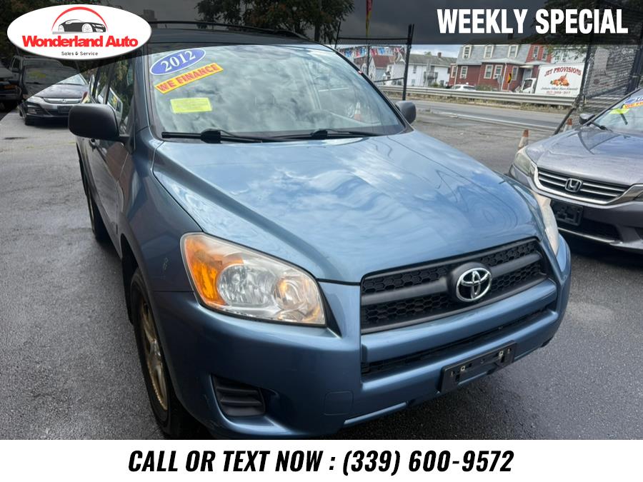 2012 Toyota RAV4 4WD 4dr I4 (Natl), available for sale in Revere, Massachusetts | Wonderland Auto. Revere, Massachusetts 2012 Toyota RAV4 4WD 4dr I4 (Natl), available for sale in Revere, Massachusetts | Wonderland Auto. Revere, Massachusetts
