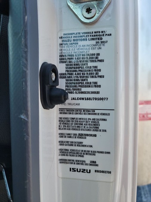 2018 ISUZU NPR HD 16 FEET DRY BOX + HUGE LIFT GATE + LOW MILES, available for sale in South Amboy, New Jersey | NJ Truck Spot. South Amboy, New Jersey 2018 ISUZU NPR HD 16 FEET DRY BOX + HUGE LIFT GATE + LOW MILES, available for sale in South Amboy, New Jersey | NJ Truck Spot. South Amboy, New Jersey